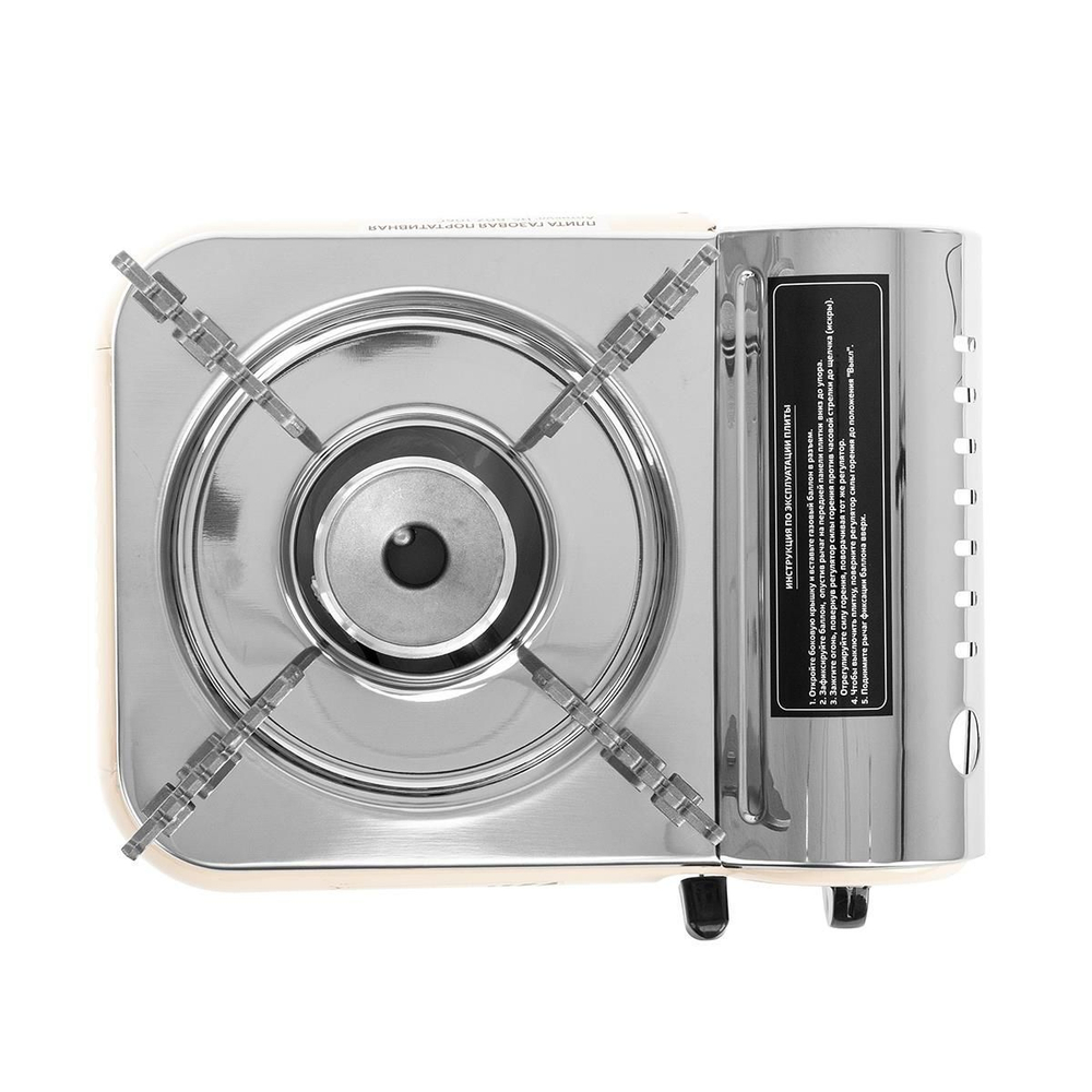 Плита туристическая в кейсе с переходником HS-BDZ-168C