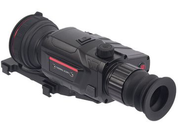 Прицел тепловизионный Guide TR450 x4.7-18.8, сенсор 384x288 12μm, NETD  ≤30mk, объектив ø50мм, 50Гц, обнаружение ростовой фигуры 2000м, экран OLED 1024x768, 6 цветовых палитр, 10 видов прицельной сетки, Wi-Fi, запись фото, видео 32GB, PiP, 18650 до 8ч, IP