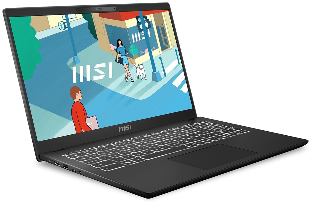 Ноутбук MSI Modern 15 H 15.6" / 16 Гб / SSD 512 Гб / Без ОС / C13M-404XKZ 9S7-15H431-404