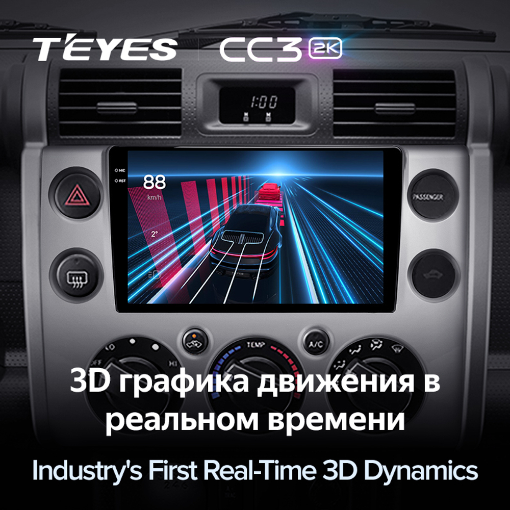 Teyes CC3 2K 9"для Toyota FJ Cruiser 2006-2020