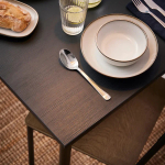 Кухонный стол - SANDSBERG IKEA/ САНДСБЕРГ ИКЕА, 75х67х67 см, черный