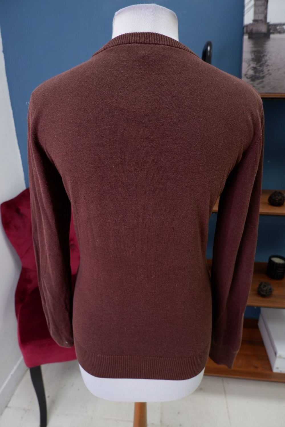 Джемпер с узором 48 размер