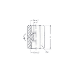 Адаптер для тормозной трубки F-F M10x1 (тип 11)
