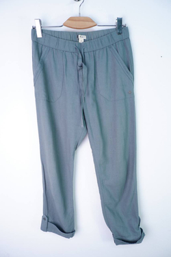 Брюки Roxy льняные свободного кроя, маркировка S, визуально 44 размер