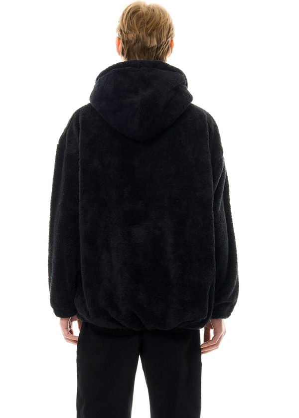 Худи Sherpa черный - фото 3