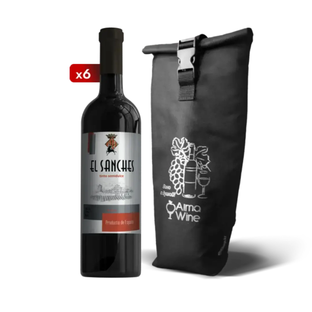 El Sanches Tinto Semidulce 6 шт+ Термосумка
