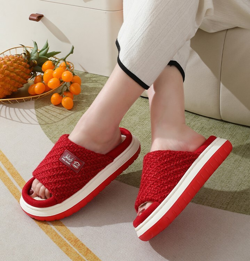 Домашние тапочки Paul Frank Julius (Red)