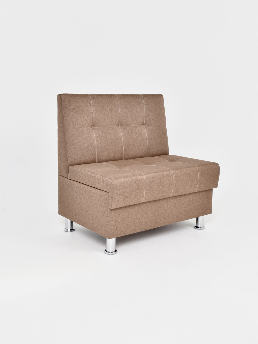 Стильный компактный диван Фабрики ОНИКС из практичного и износостойкого материала с оригинальным дизайном, вместительным ящиком для хранения, мягким наполнителем для дома, дачи и офиса