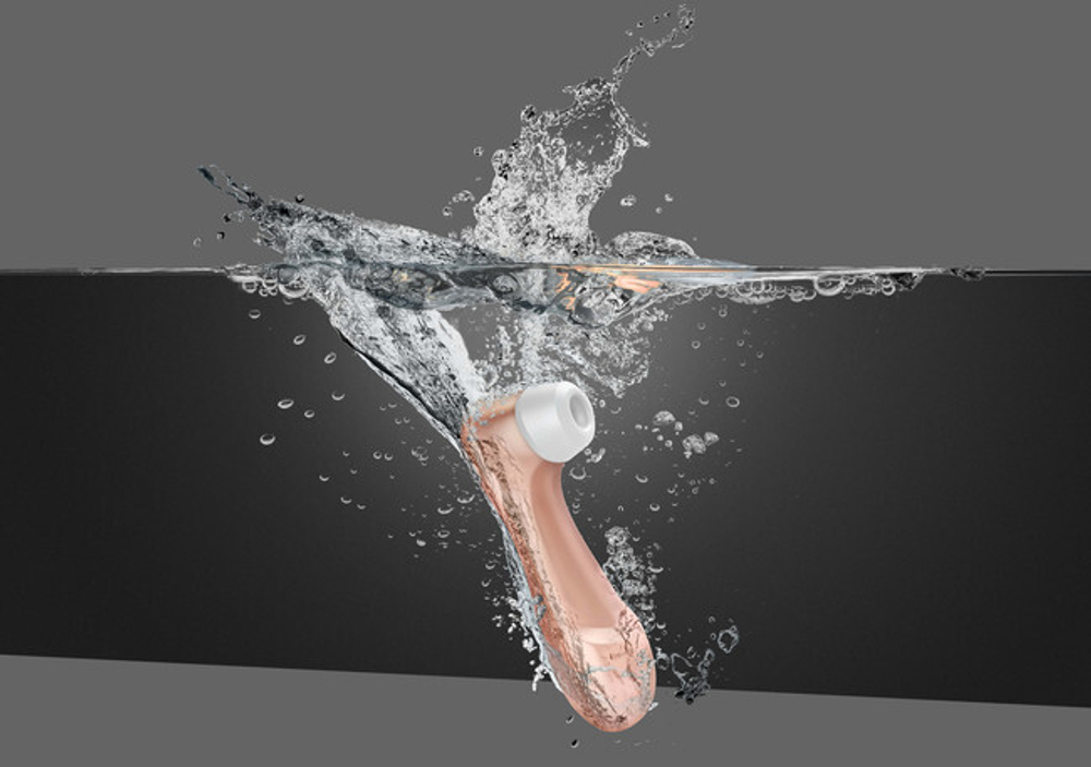 Вакуум-волновой бесконтактный клиторальный стимулятор Satisfyer PRO 2 (11 режимов , розово-золотой с белым ) (Цвет: розово-золотой с белым)