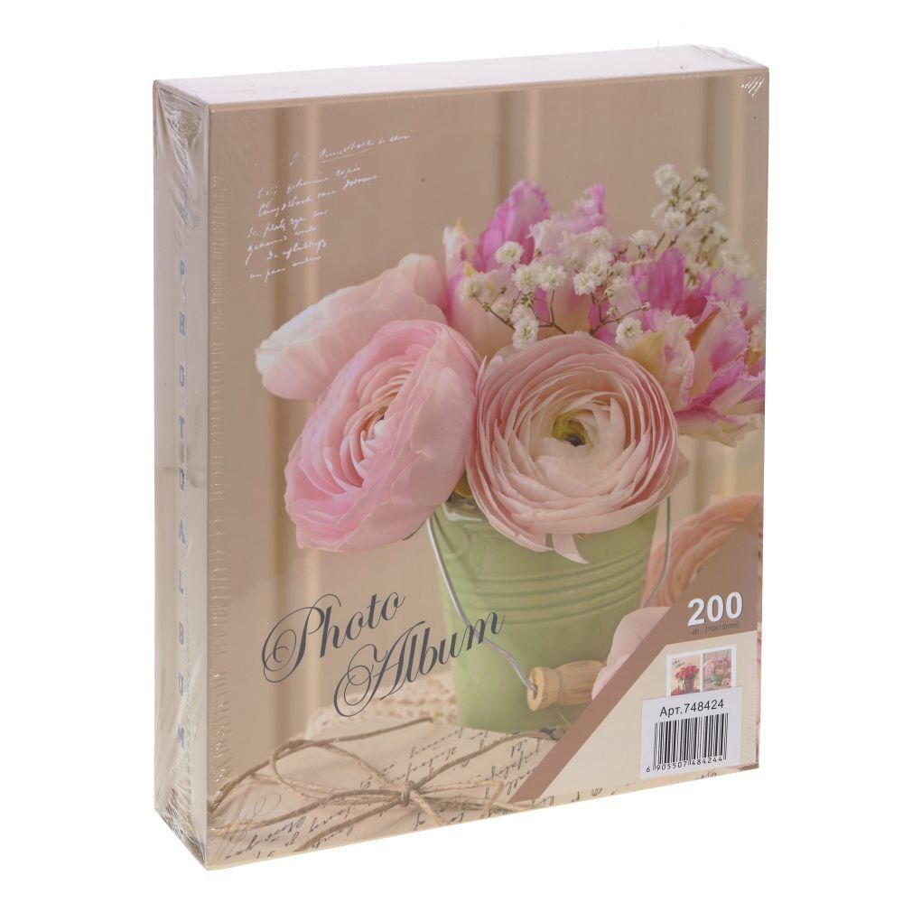 GAEM Фотоальбом для 200 фото 10*15, L21 W6 H26 см, 2в.