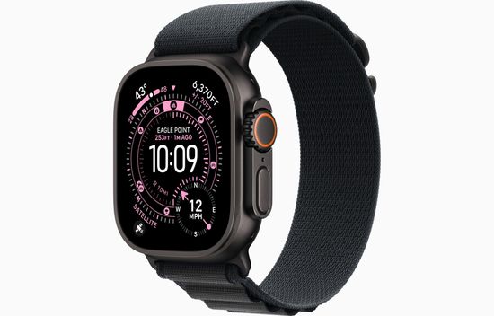 Умные часы Apple Watch Ultra 3, 49 мм, Black Titanium Black Alpine Loop L