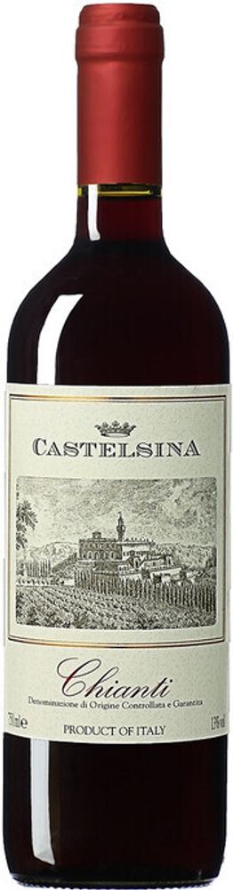 Вино Castelsina Chianti DOCG, 0,75 л.