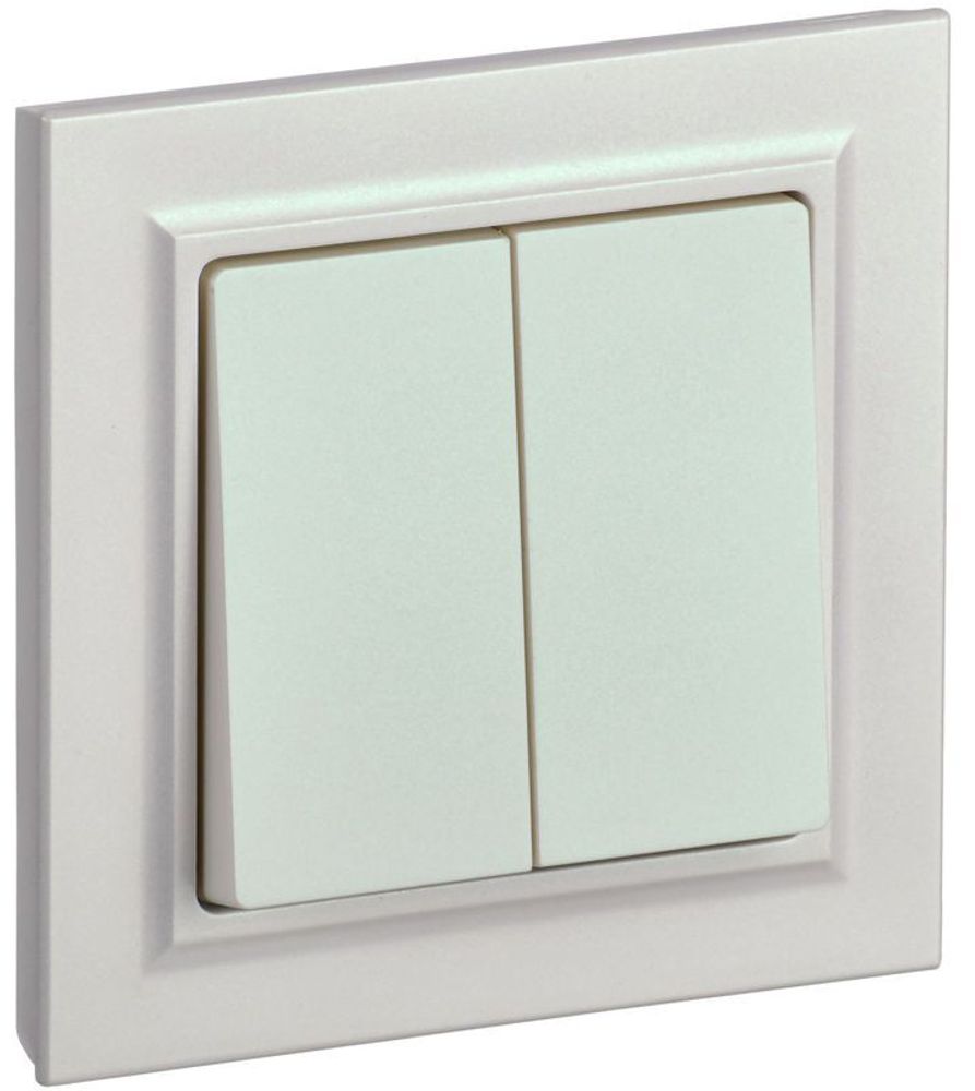 Выключатель 2-кл. СП BRITE ВСР10-2-0-БрЖ 10А в сборе жемчуж. IEK BR-V20-0-10-K36-F Выключатель 2-кл. СП BRITE ВСР10-2-0-БрЖ 10А в сборе жемчуж. IEK BR-V20-0-10-K36-F