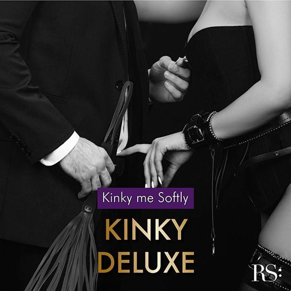 БДСМ-набор в черном цвете Kinky Me Softly (Цвет: черный)