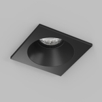 DK2131-BK Встраиваемый влагозащищённый светильник COVE, IP44, до 15 Вт LED, GU10, алюминий, чёрный