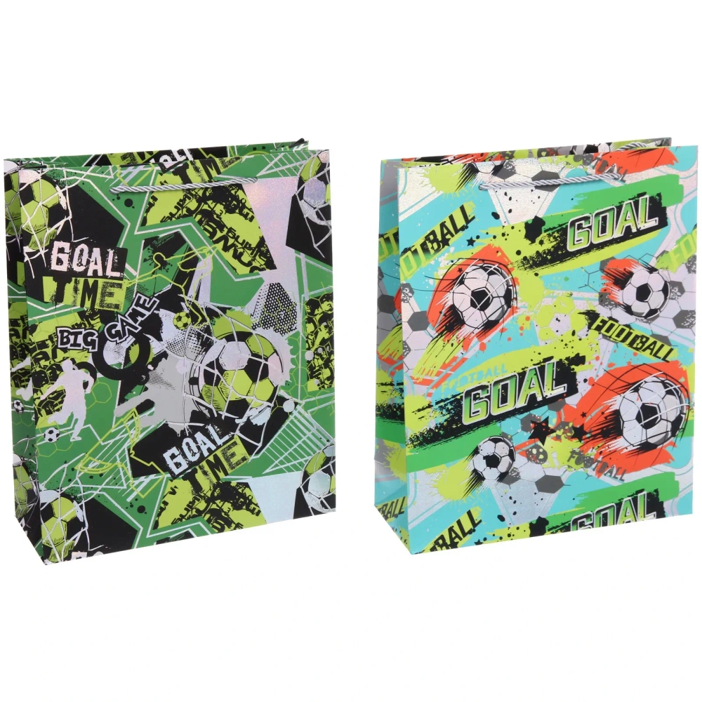 Пакет подарочный «GOAL» 26*32*10 см