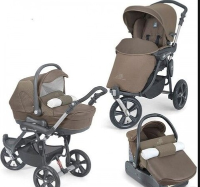 Детская коляска CAM Cortina X3 Evolution Special 3 в 1 (коричневый)