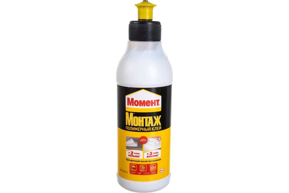 Клей монтажный универсальный полимерный Момент Монтаж 0,25 л