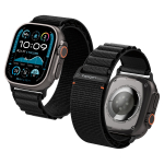 Ремешок Spigen WBF1 BAND для Apple Watch 6 / 7 / 8 / 9 / 10 / SE / Ultra 1 / 2 (44 / 45 / 46 / 49 mm) черный