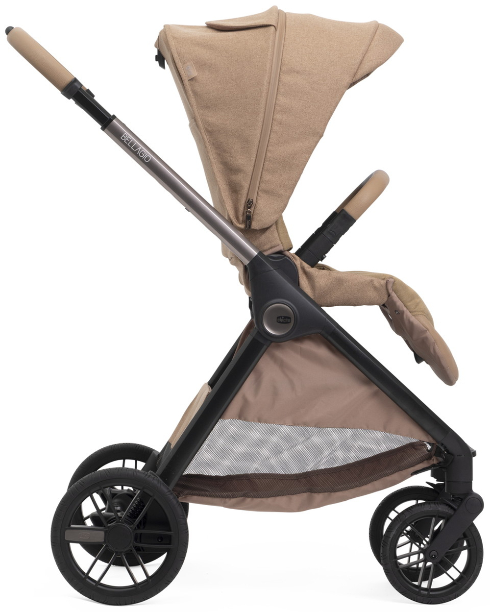Коляска Chicco Bellagio 3 в 1 с автокреслом Kory Plus Bronze Lizard Re_lux Caramel