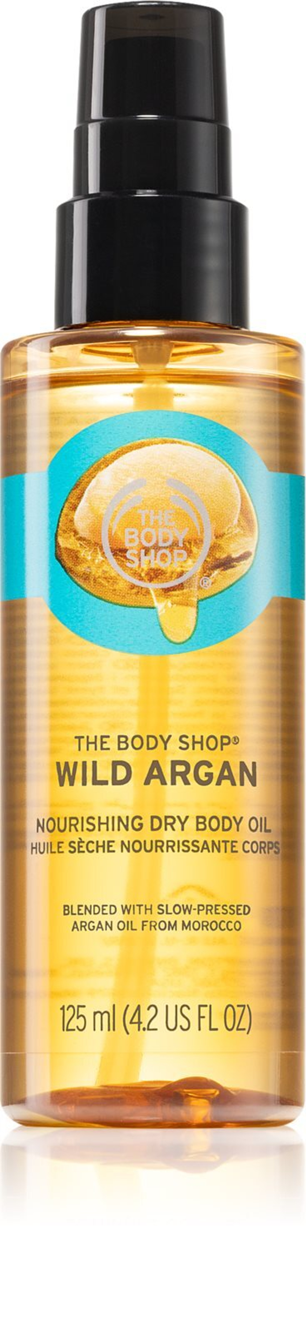 The Body Shop Wild Argan - сухое масло для тела /   125  ml  / GTIN 5028197955939