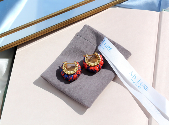 Серьги Autumn stone