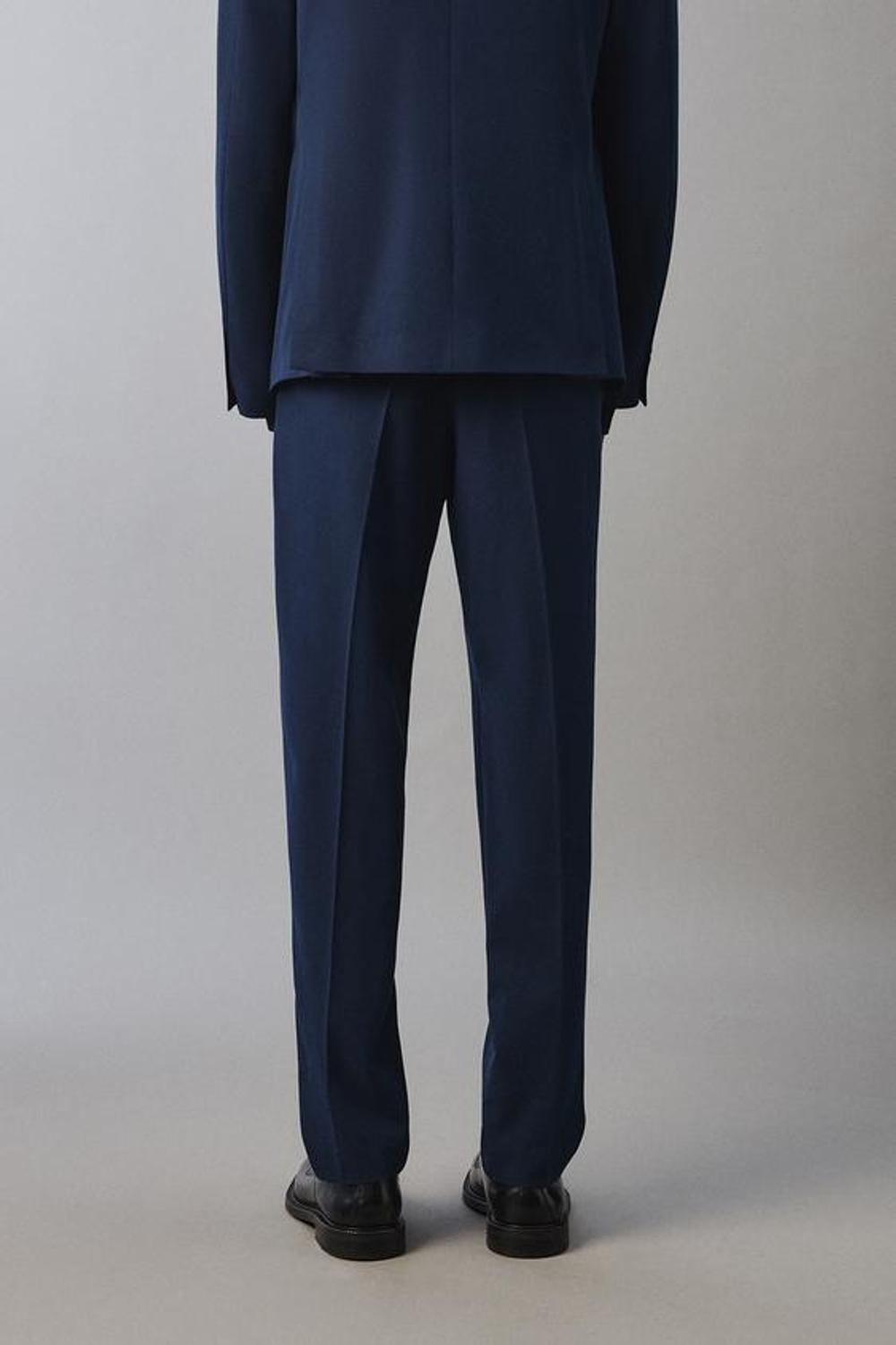 ZARA КОСТЮМНЫЕ БРЮКИ COMFORT, ЧЕРНИЛЬНО-СИНИЙ