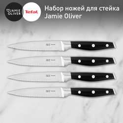 Набор ножей для стейка Tefal 4 предмета Jamie Oliver 12 cм K2670849