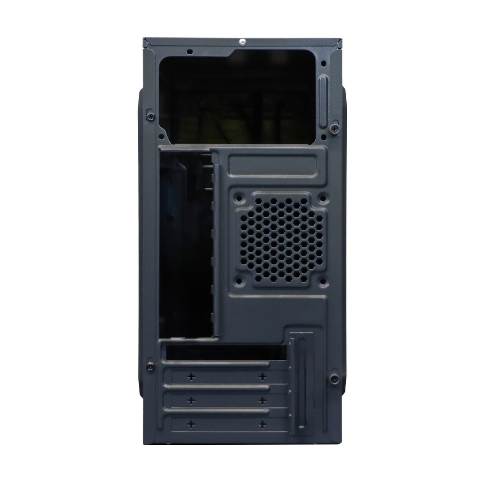 Корпус BaseTech M3407, Без БП, mATX, чёрный, 2xUSB3 (BT-M3407-B)