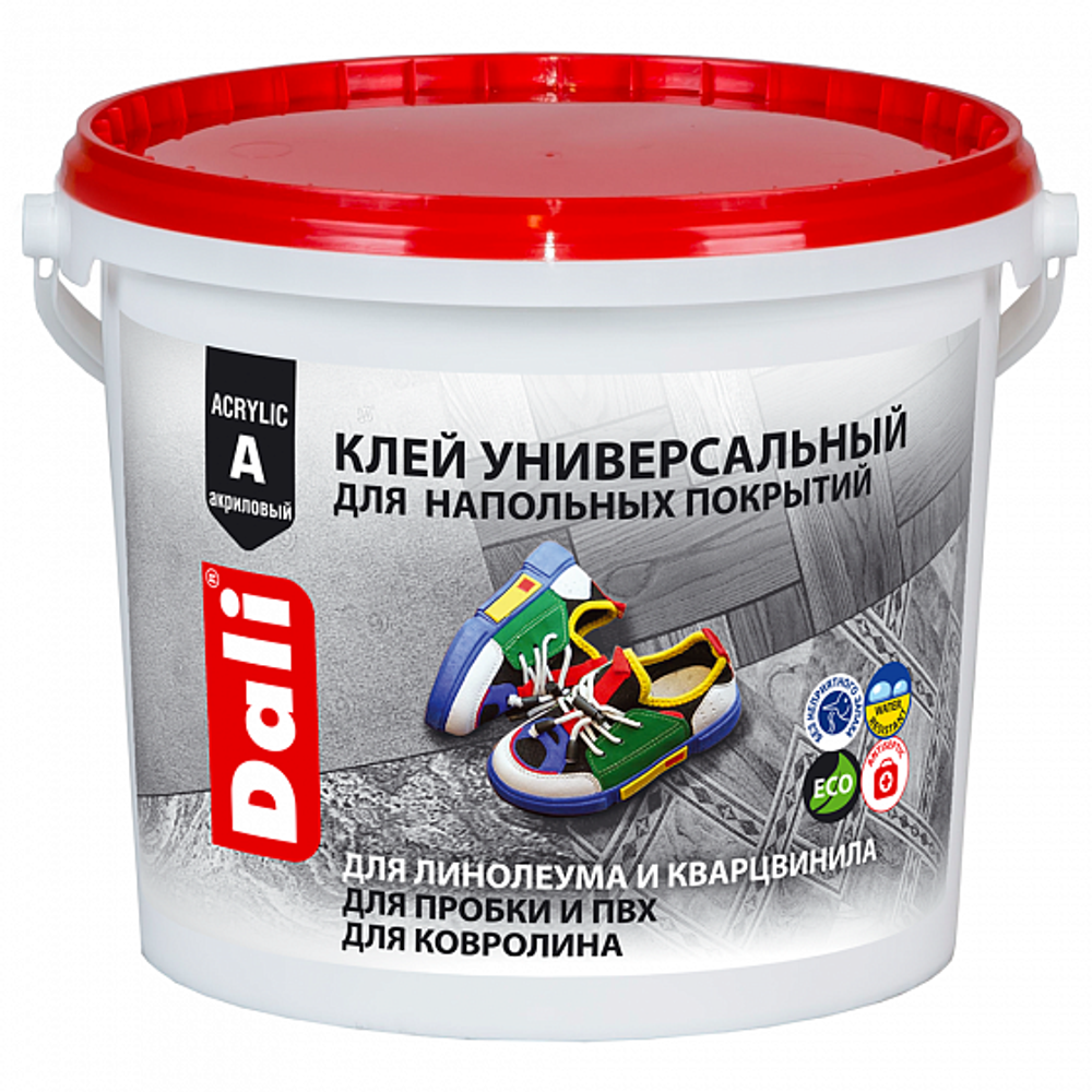 КЛЕЙ ДЛЯ НАПОЛЬНЫХ ПОКРЫТИЙ "DALI" 3,5 КГ (1) РОГНЕДА