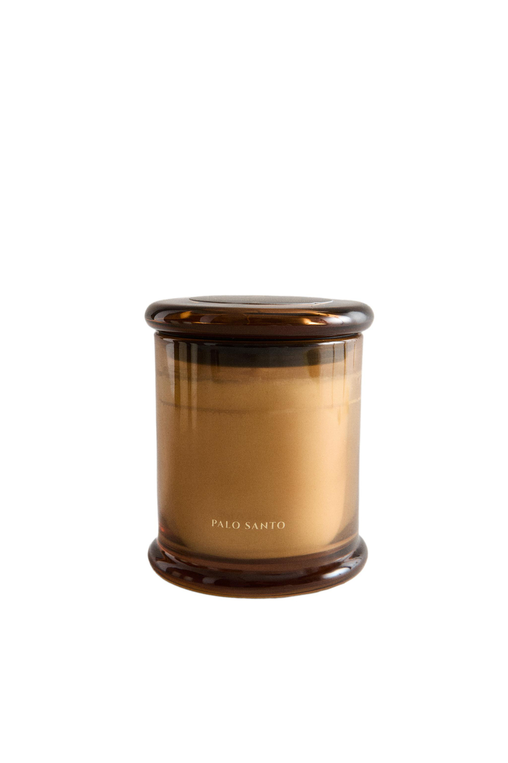 Zara Home Свеча ароматическая Palo Santo 350 г, растительный воск, аромат восточный древесный, Коричневый