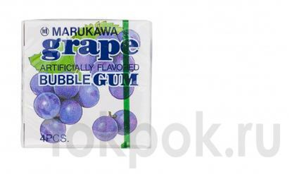 Жевательная резинка Marukawa "Виноград", 5,4 г