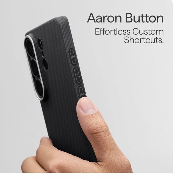Чехол Pitaka Edge Case для Samsung S26 Ultra, Черный | Twill