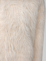 Кардиган Pam 9051 укороченный пушистый на молнии