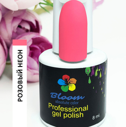 Bloom Гель-лак Розовый неон 72, 8 мл