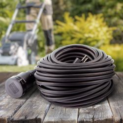 Удлинитель силовой ЭРА UPx-1e-3x1,5-20m-IP44(KG) в бухте с заземлением 1 розетка 20 м КГ 3х1,5мм2