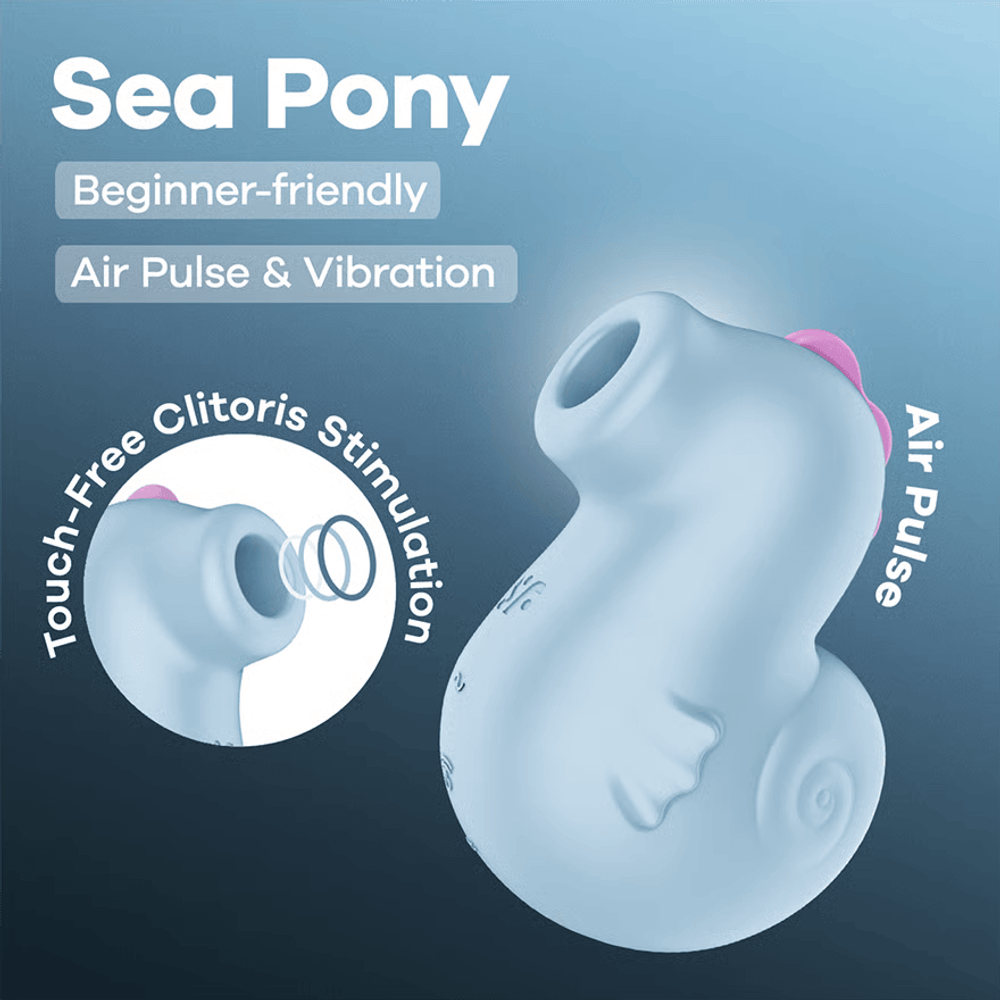 Вакуумный стимулятор клитора Satisfyer Sea Pony