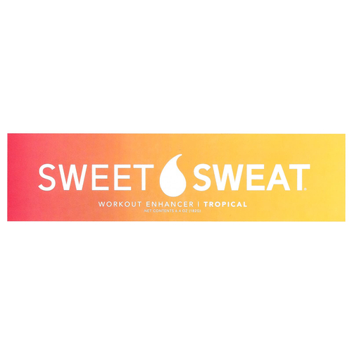 Sports Research, Sweet Sweat®, средство для улучшения тренировок, тропический, 182 г (6,4 унции)