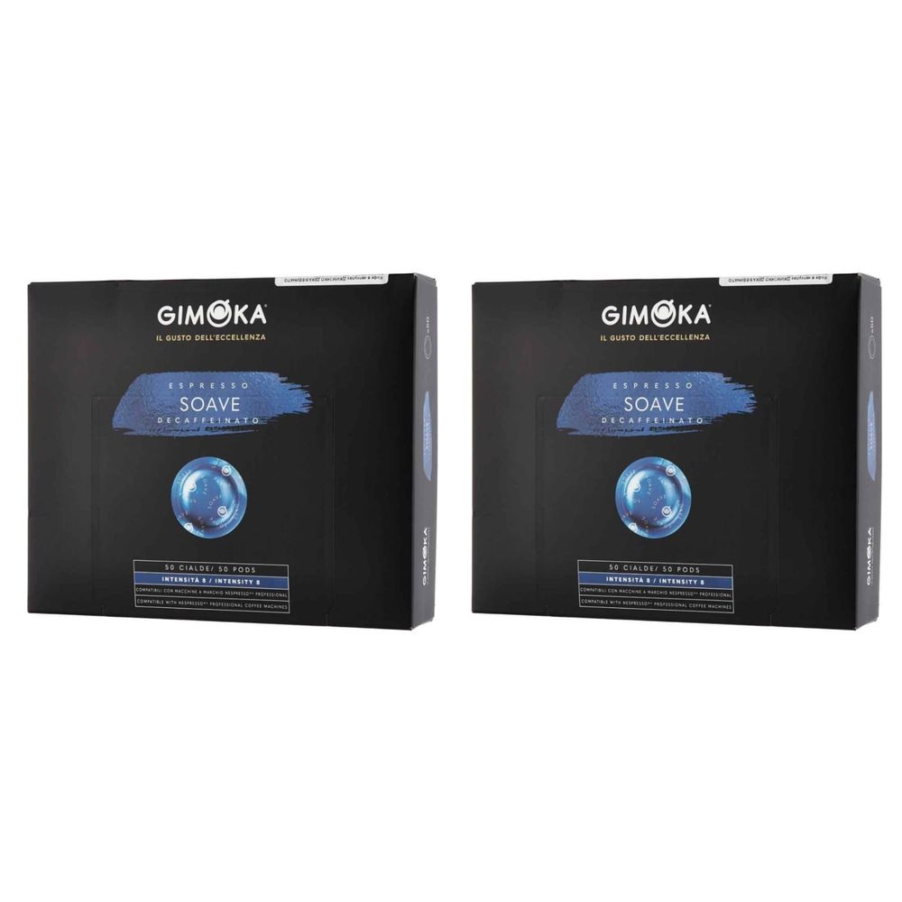 Кофе в капсулах Gimoka Nespresso Pro Soave Decaf 50 капсул