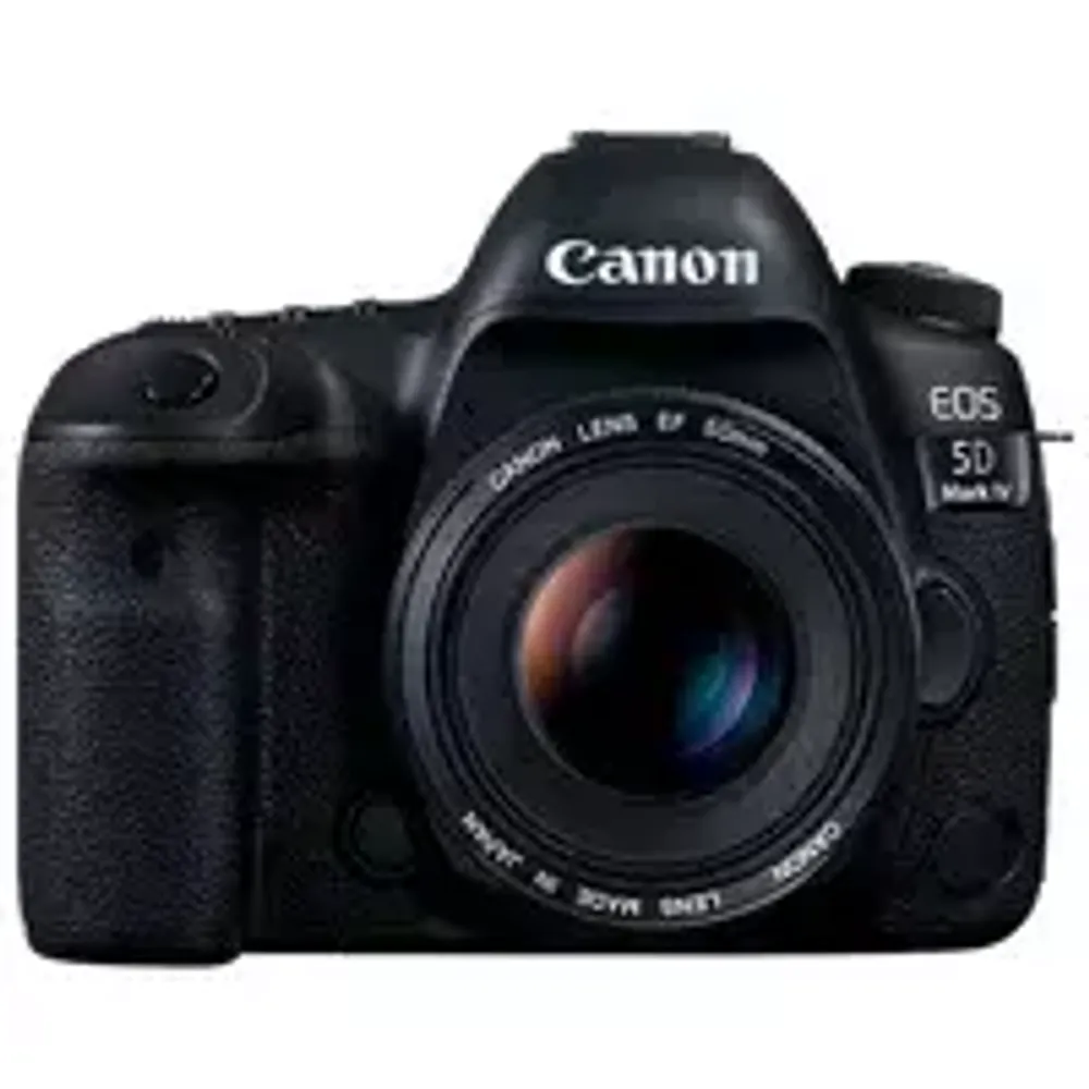 Фотоаппарат Canon EOS 5D Mark IV Kit EF 50mm f/1.8 STM, черный