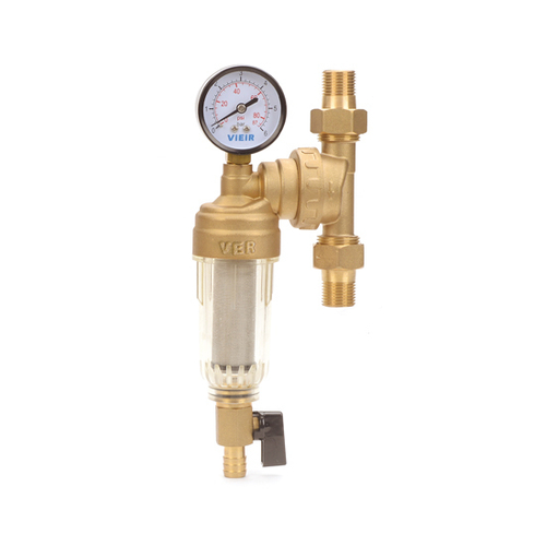 Фильтр с манометром хол. 1/2" VIEIR JC148