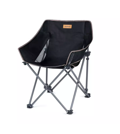 Кресло туристическое Naturehike, складное, черное, до 90 кг