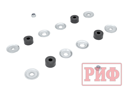 Амортизатор усиленный РИФ передний газовый Nissan Patrol Y60/Y61 лифт 100 мм