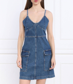 Джинсовое платье CALVIN KLEIN JEANS - голубой(J20J220667)
