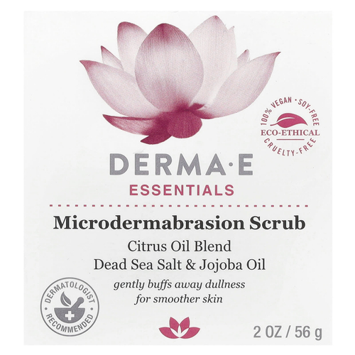 DERMA E, скраб для микродермабразии, 56 г (2 унции)