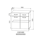 Квадро Нарцисс С2Я 800