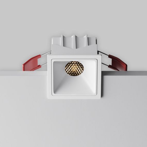 Встраиваемый светильник Maytoni Technical Alfa LED DL043-01-10W3K-SQ-W-1