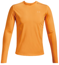 Мужская теннисная футболка теннисная Under Armour Men's Empowered Long Sleeve Crew - orange