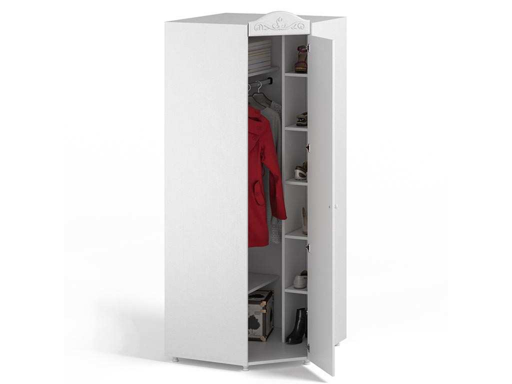 Спальня Италия-3 мягкая спинка белое дерево