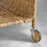 Тележка на колесах-FRYKSÅS IKEA /ФРИКСОС ИКЕА, ротанг, 37х53 см